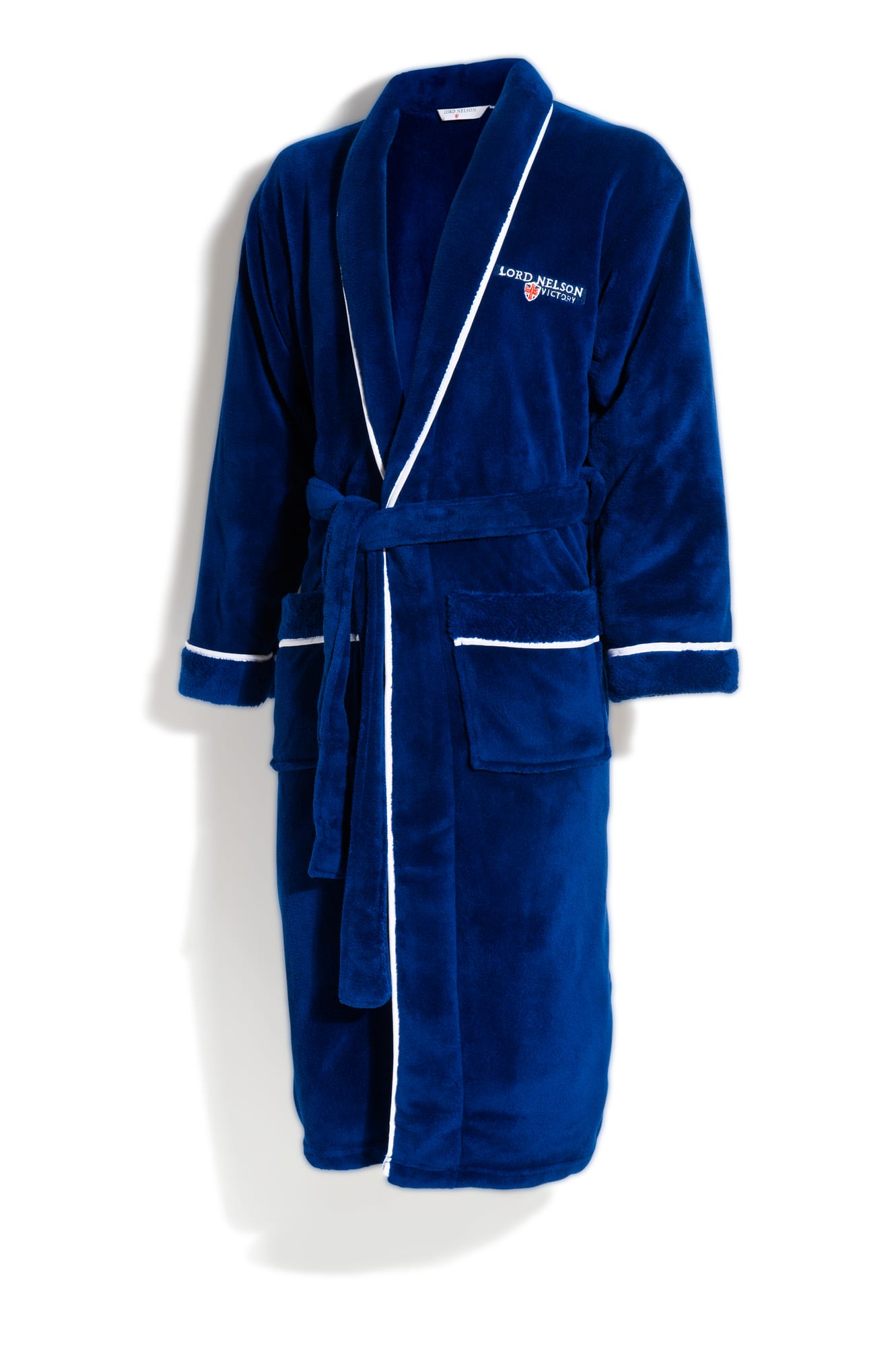 Fleece Robe Marine S/M