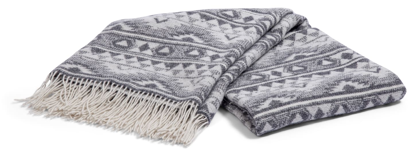 KL TRIANGLE Plaid Grå
