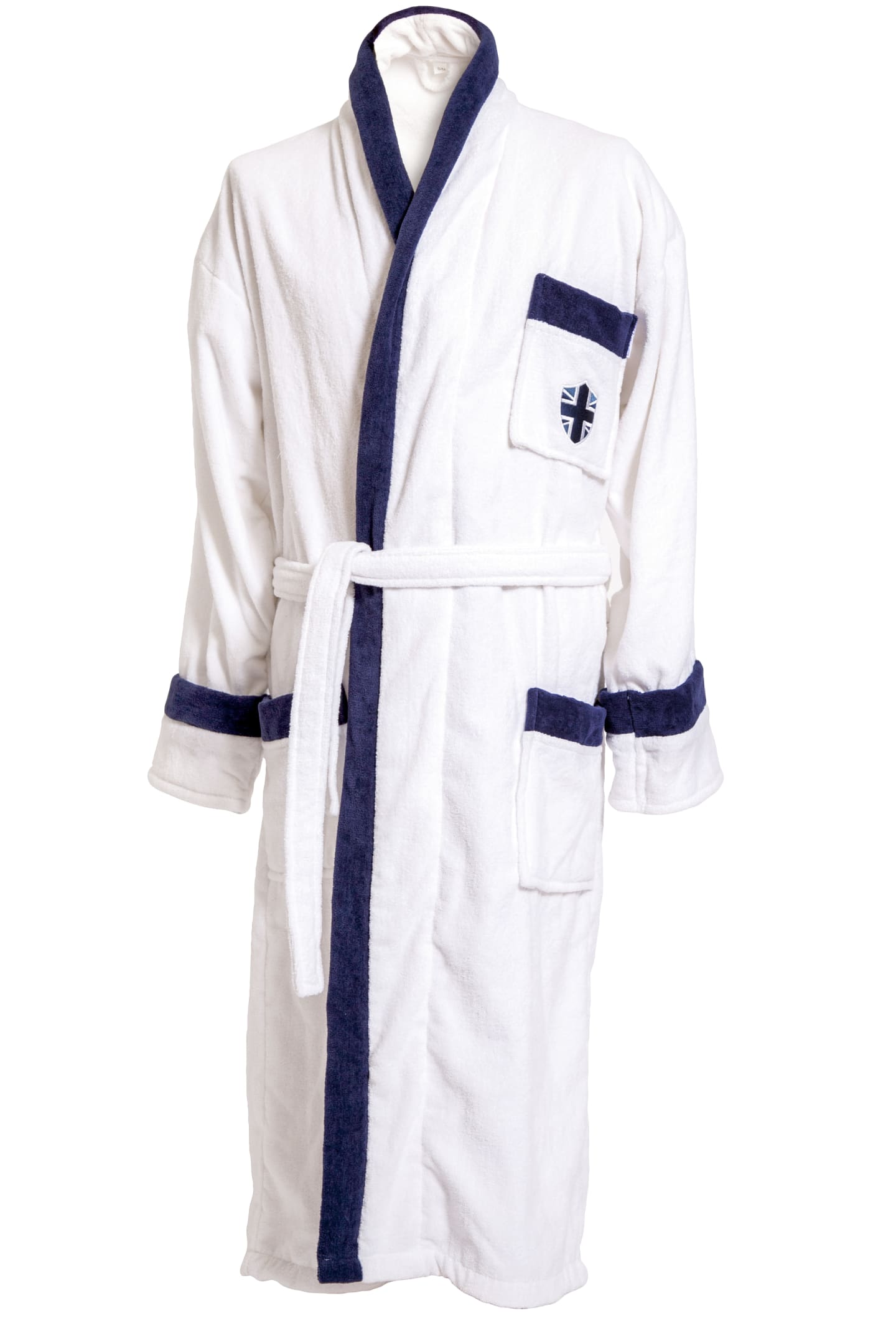 Velour Robe White L/XL