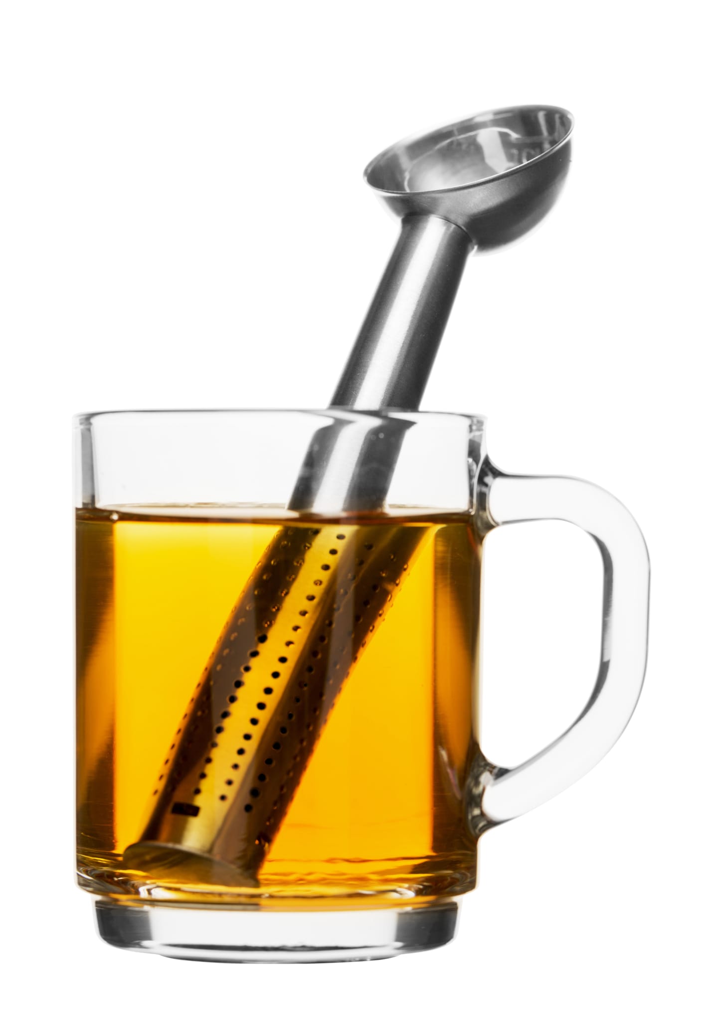 Tea, tesil med skopa
