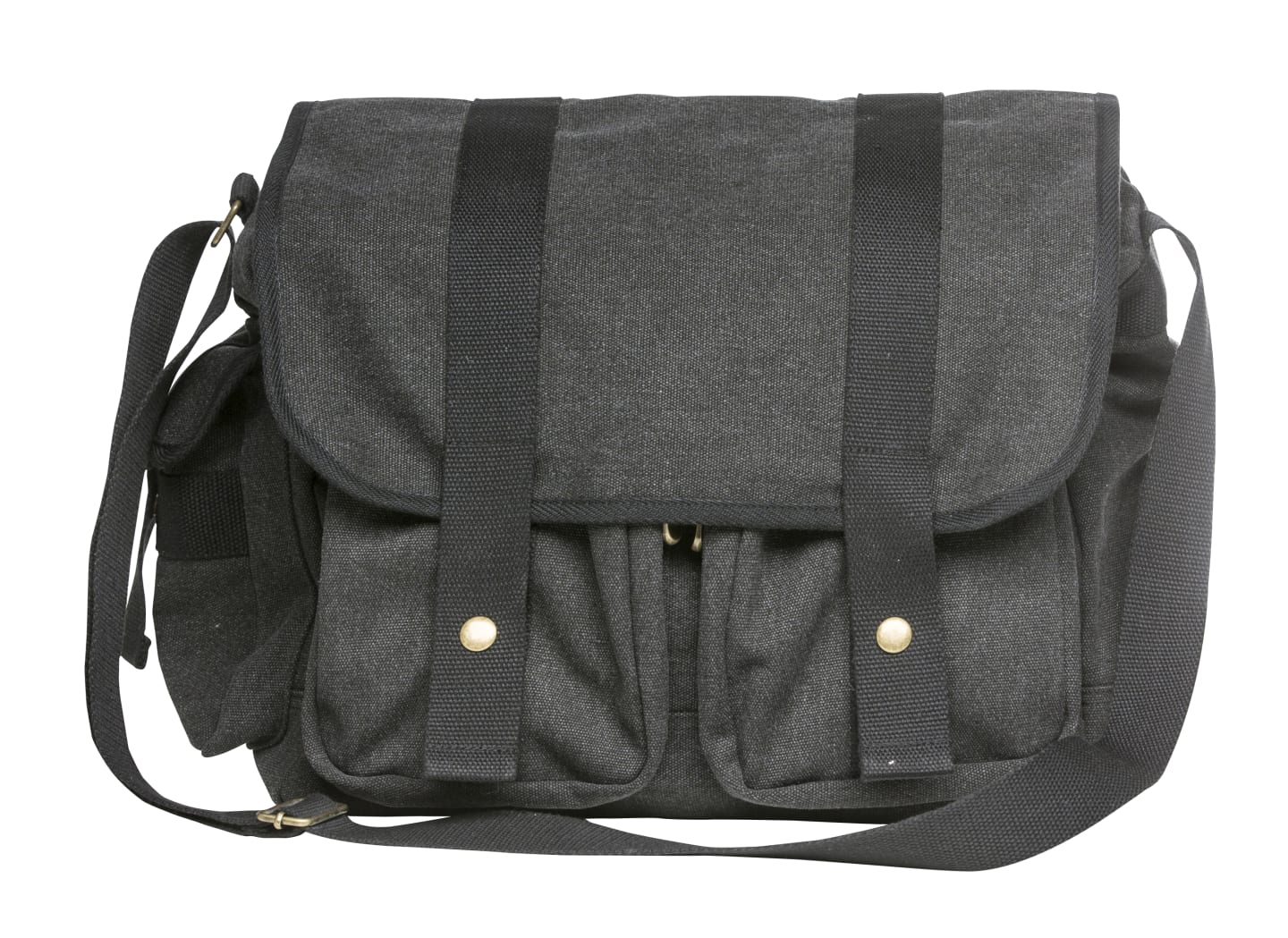 Skuldertaske i canvas