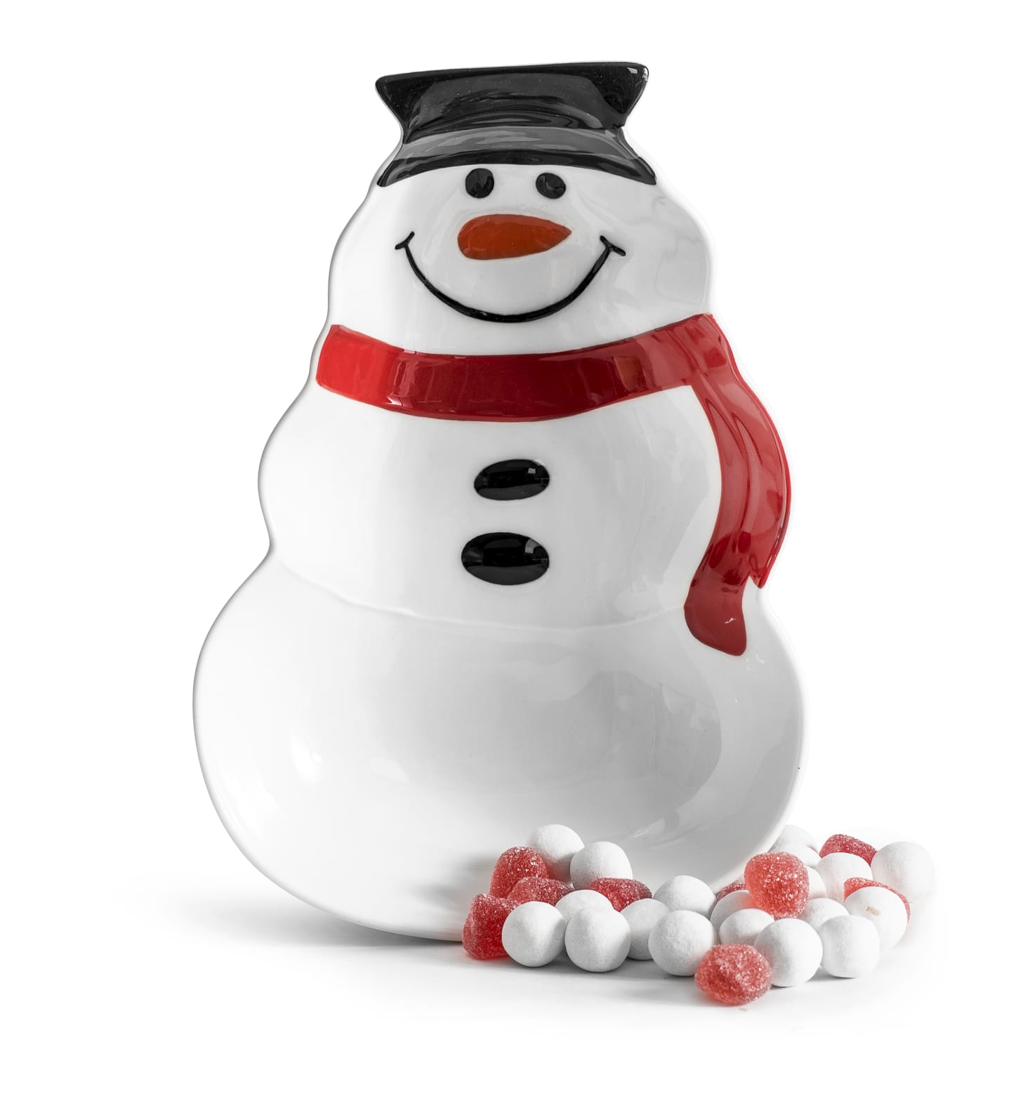 Snögubbe skål