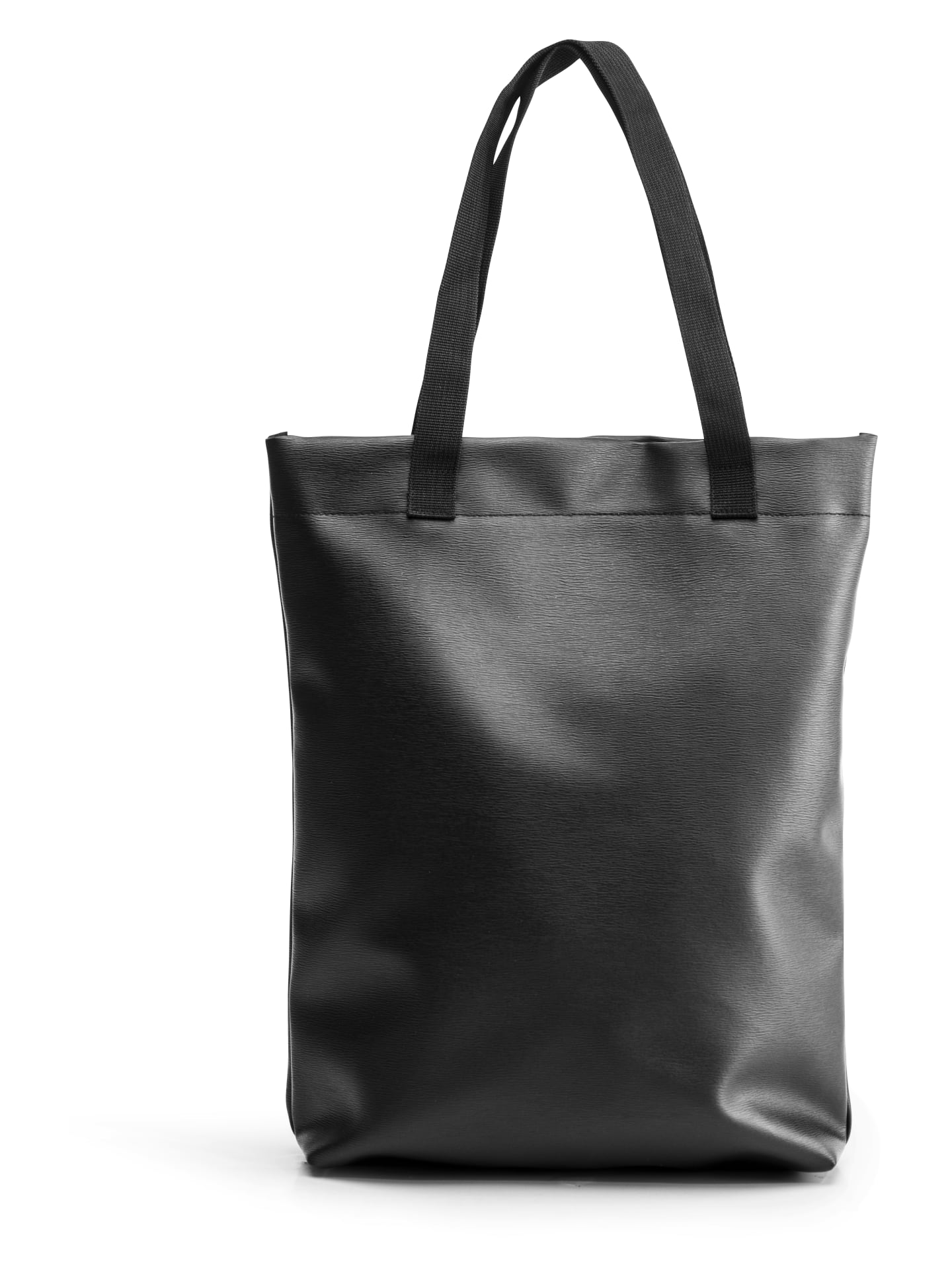 Shopping bag i kunstlæder