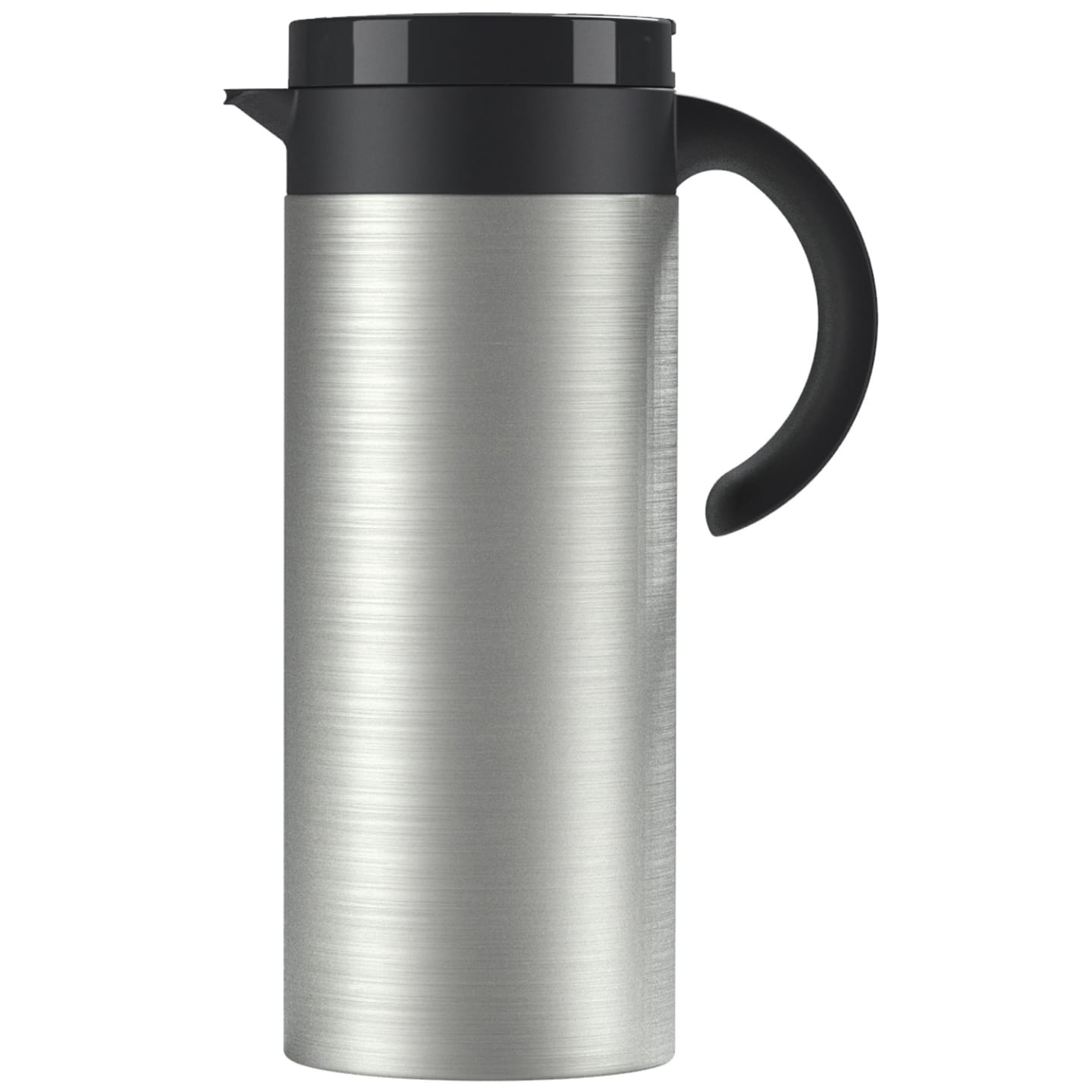 Ståltermoskanna 1,2l Borstad