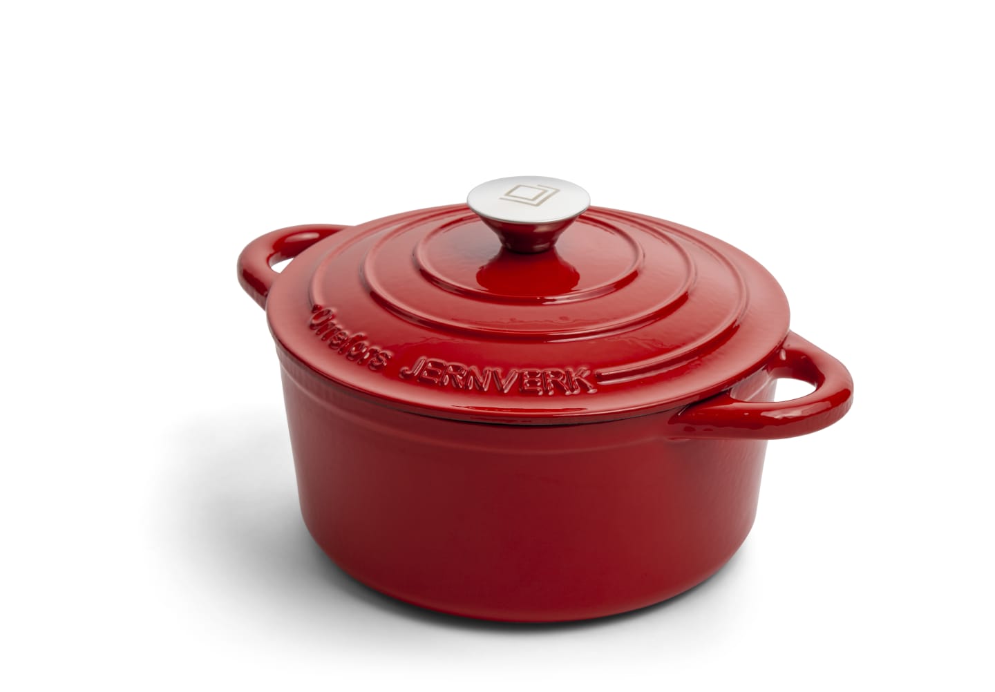 Cast Iron Pot 2.8L Red