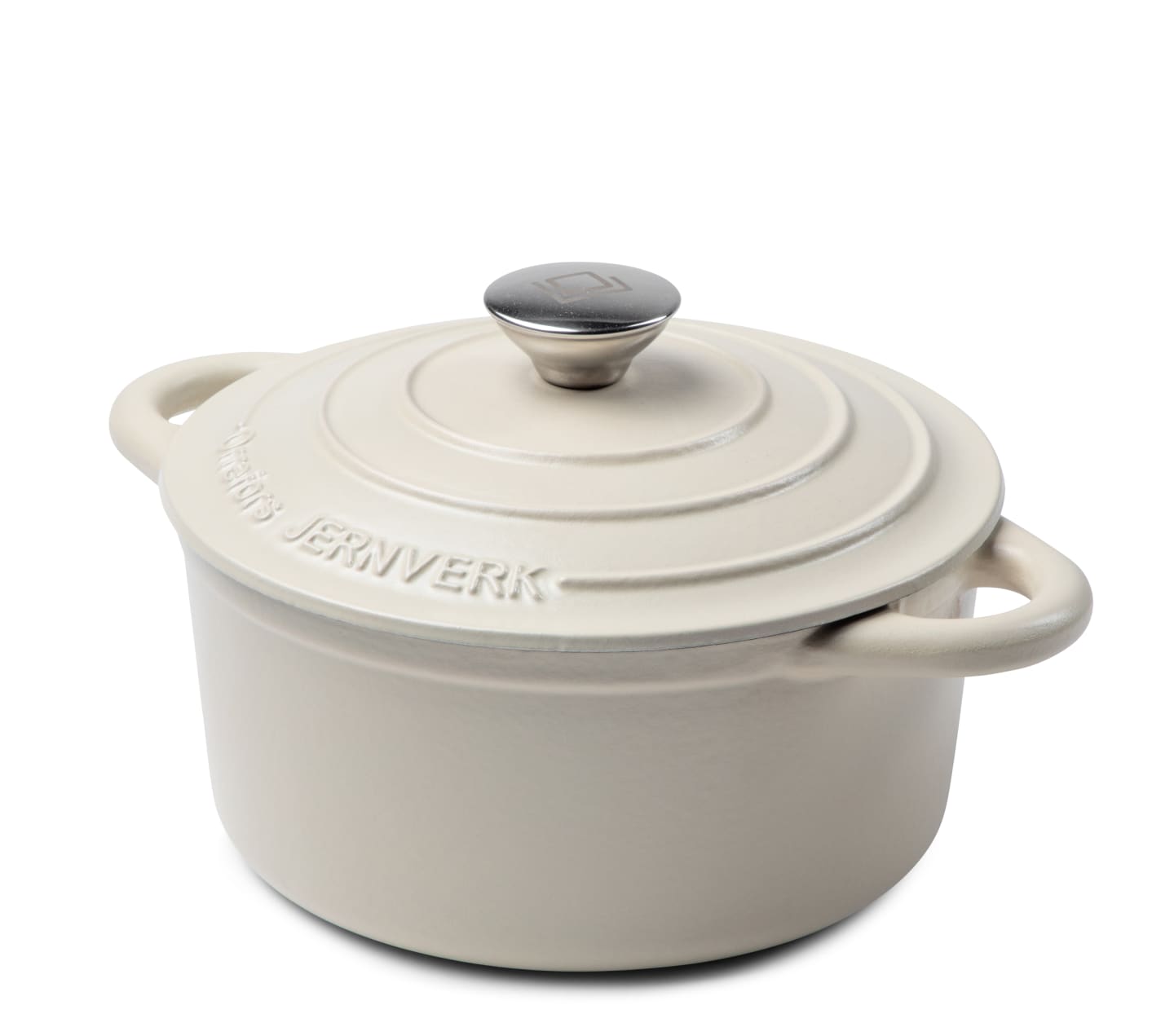 Gjutjärnsgryta 2,8L Off-white