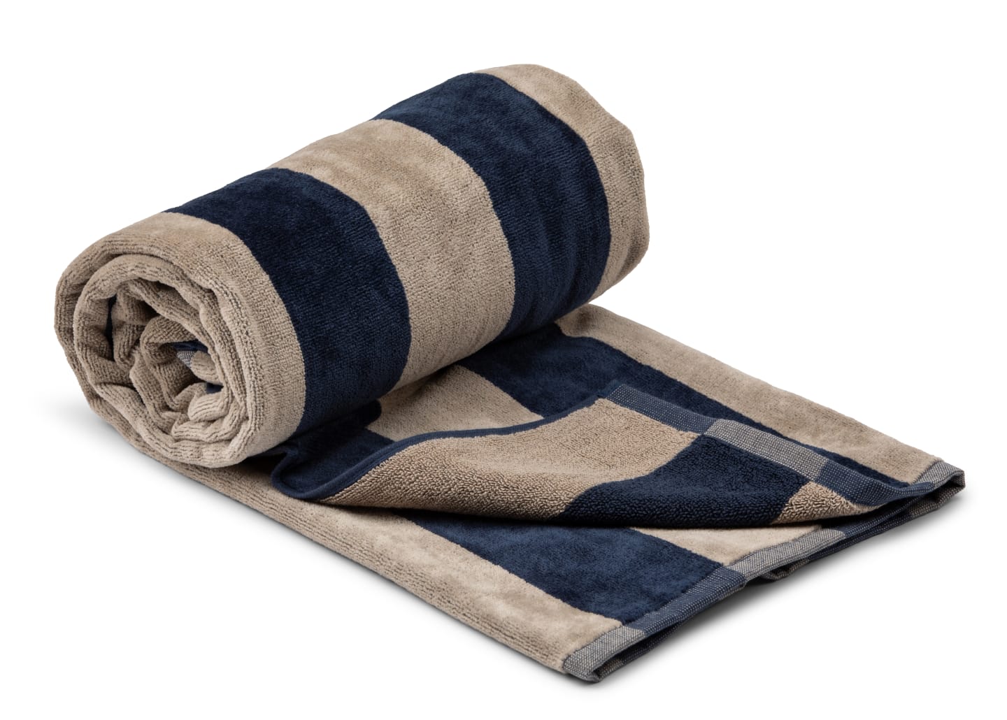 Beach Towel Cabana Marine/Sand