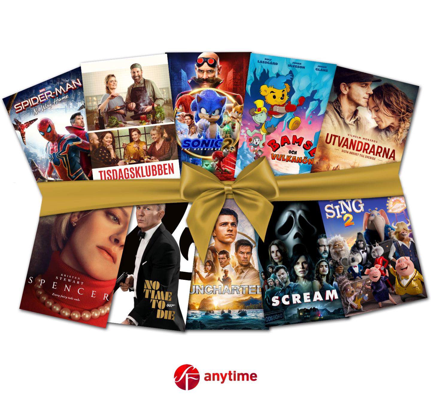 Hyrfilmskoder från SF Anytime finns nu i Charmas sortiment.