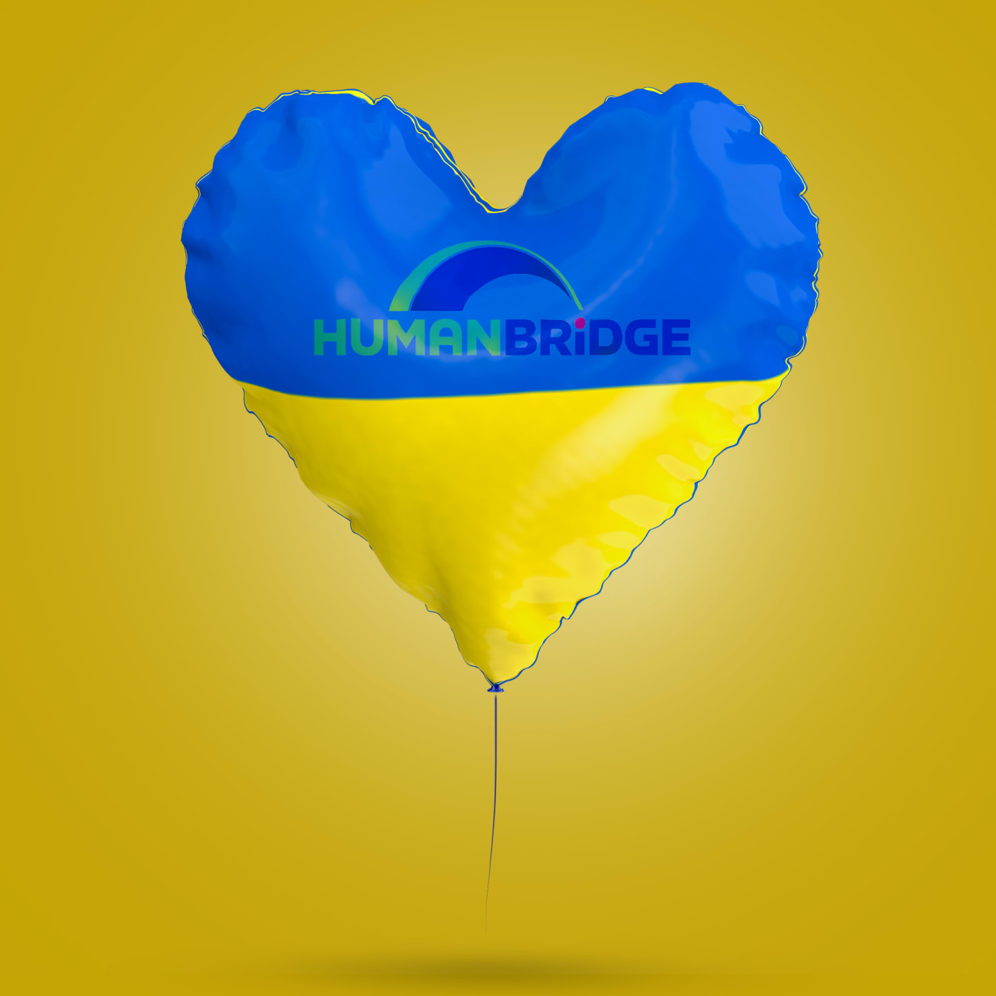 Ukrainas flaggfärger.