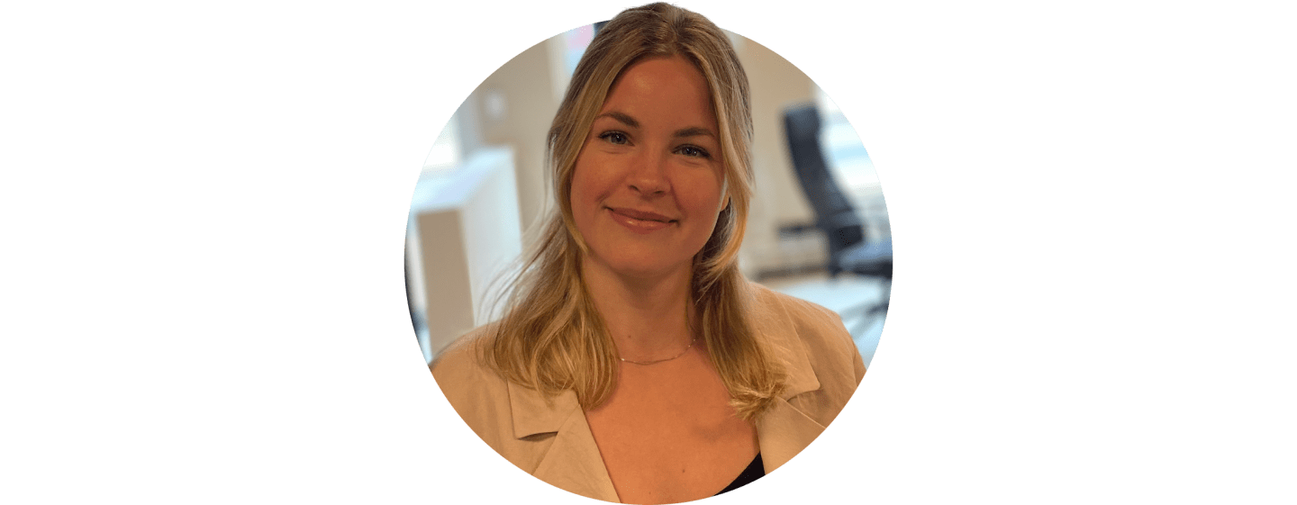 Karin Ingvarsson, ny marknadsansvarig på Charma.