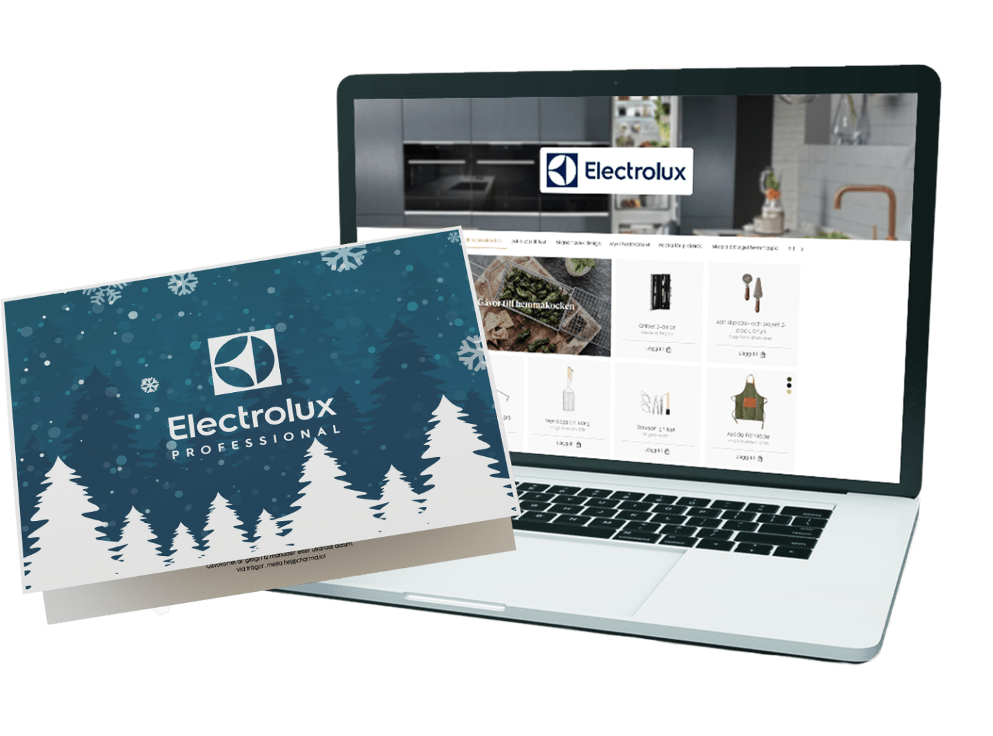 Electrolux gåvokort – exempel 1