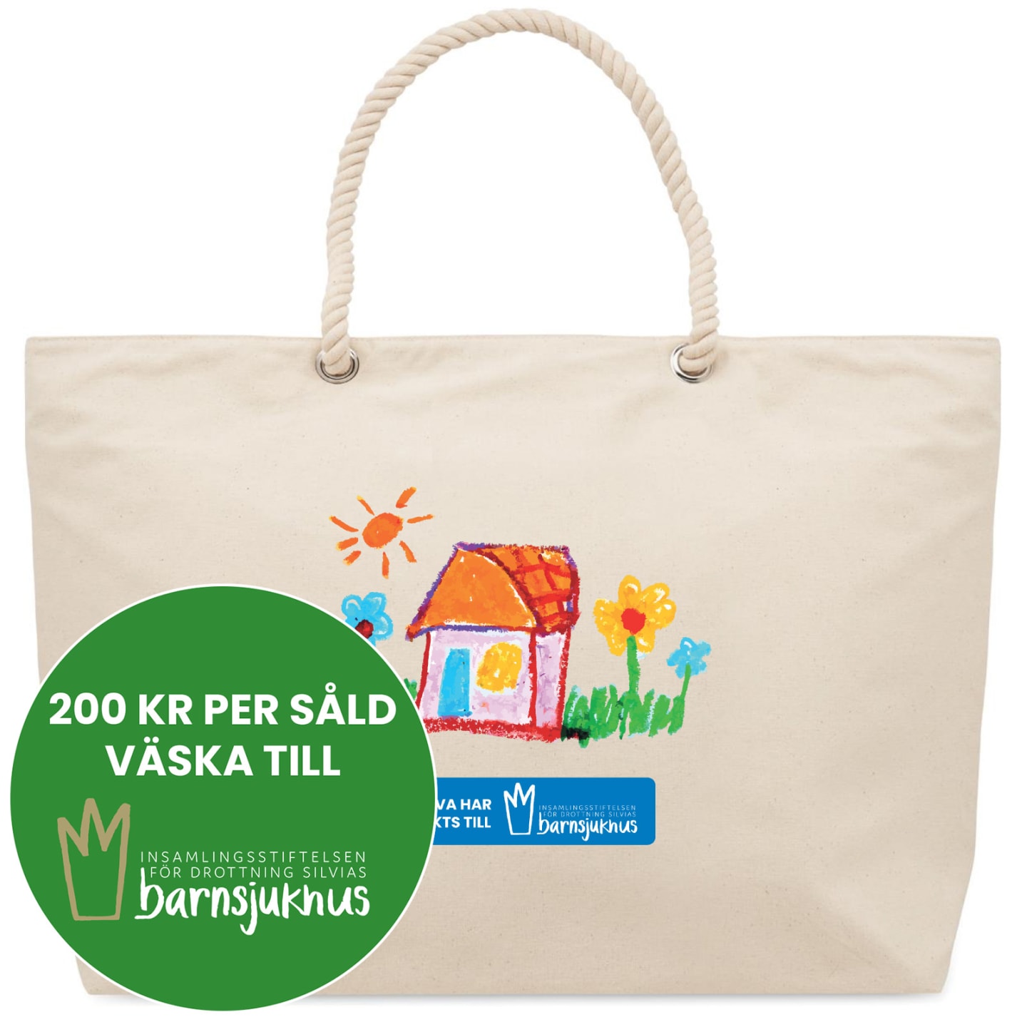 Strandväska - Solglimt