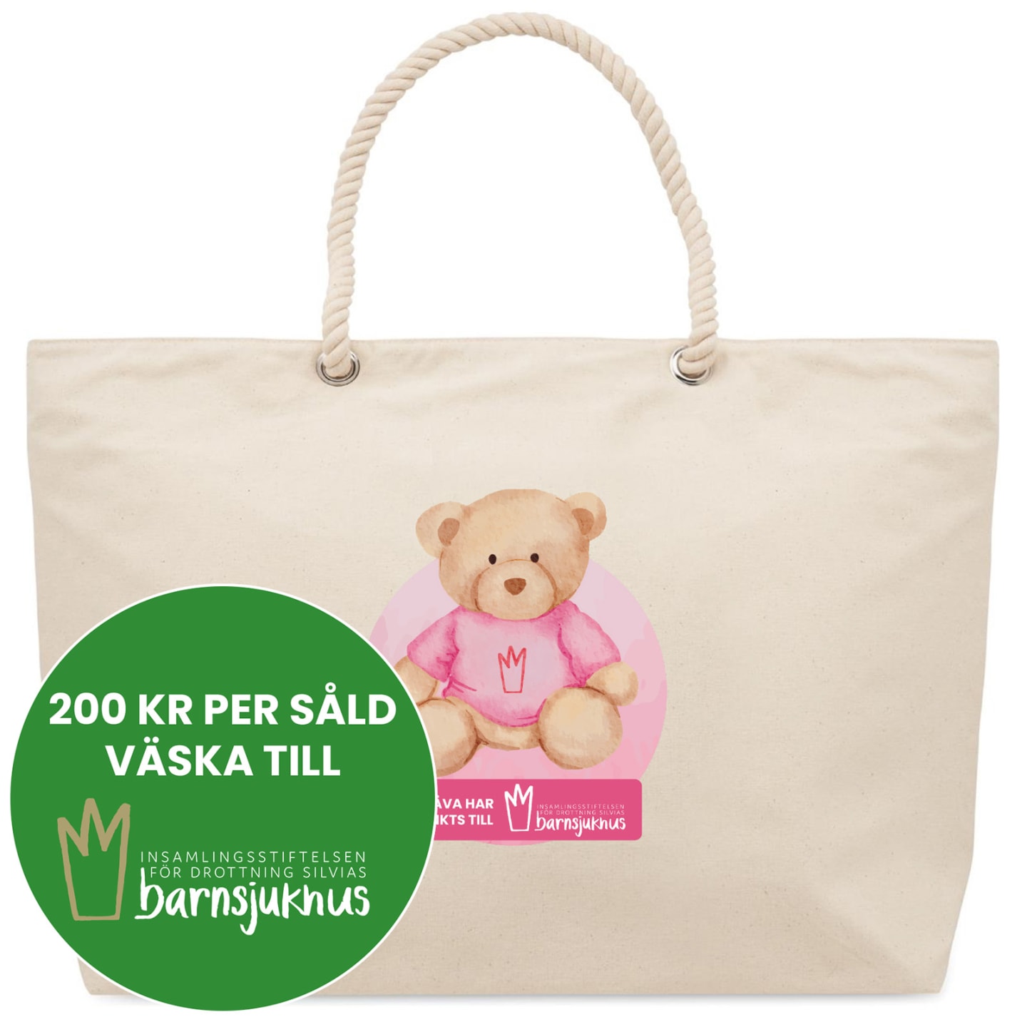 Strandväska - Krambjörn