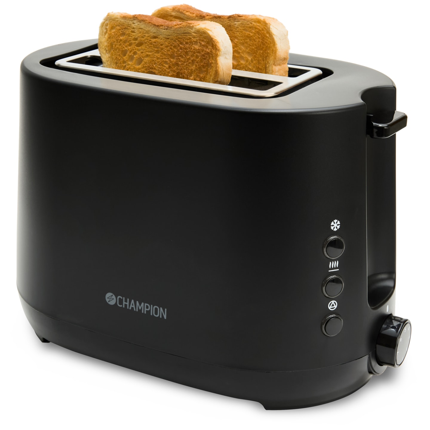 Brødrister 2 skiver 750W BR300 Mattsort