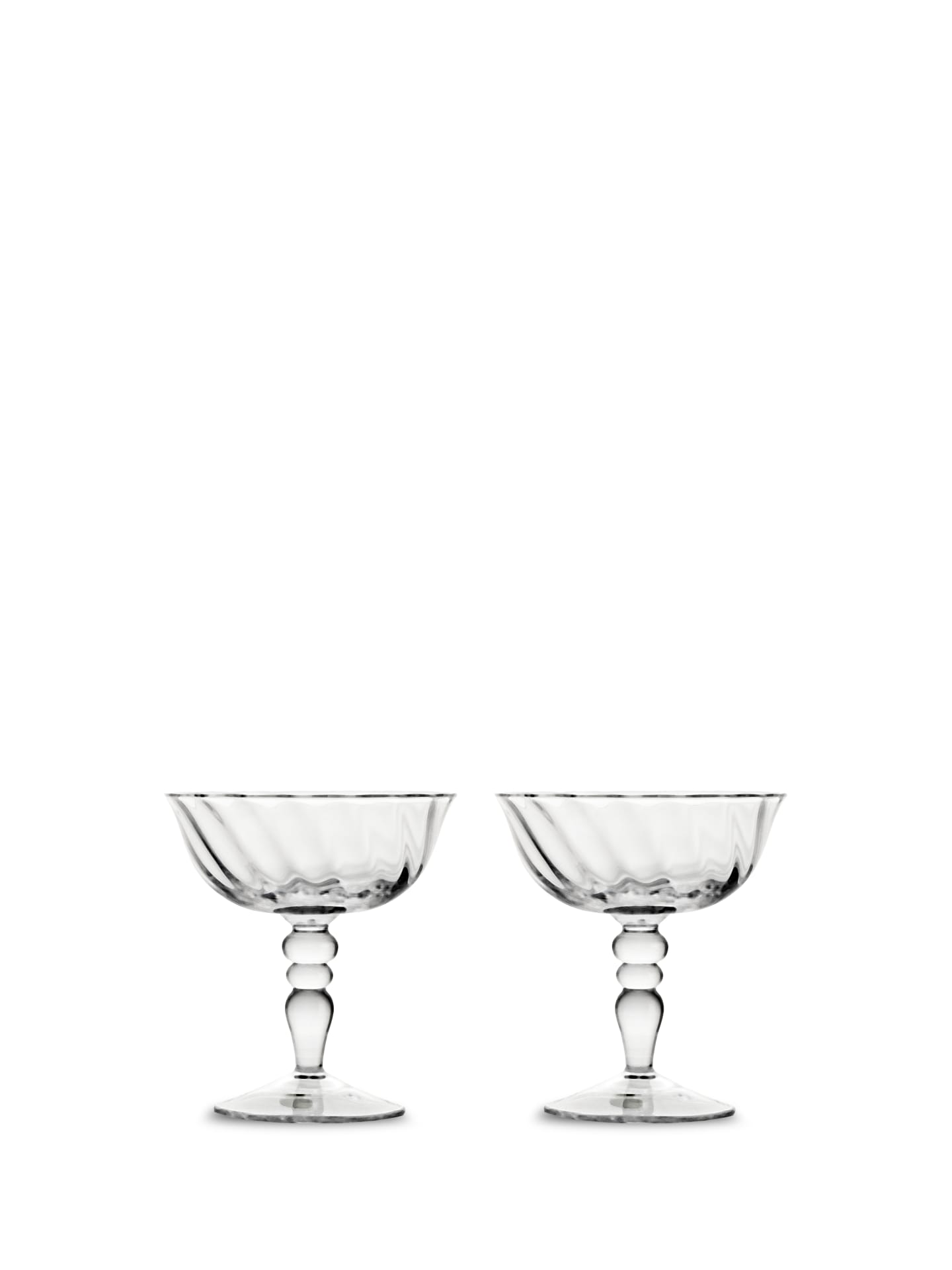 Italian coupe Opacity 2pcs/set