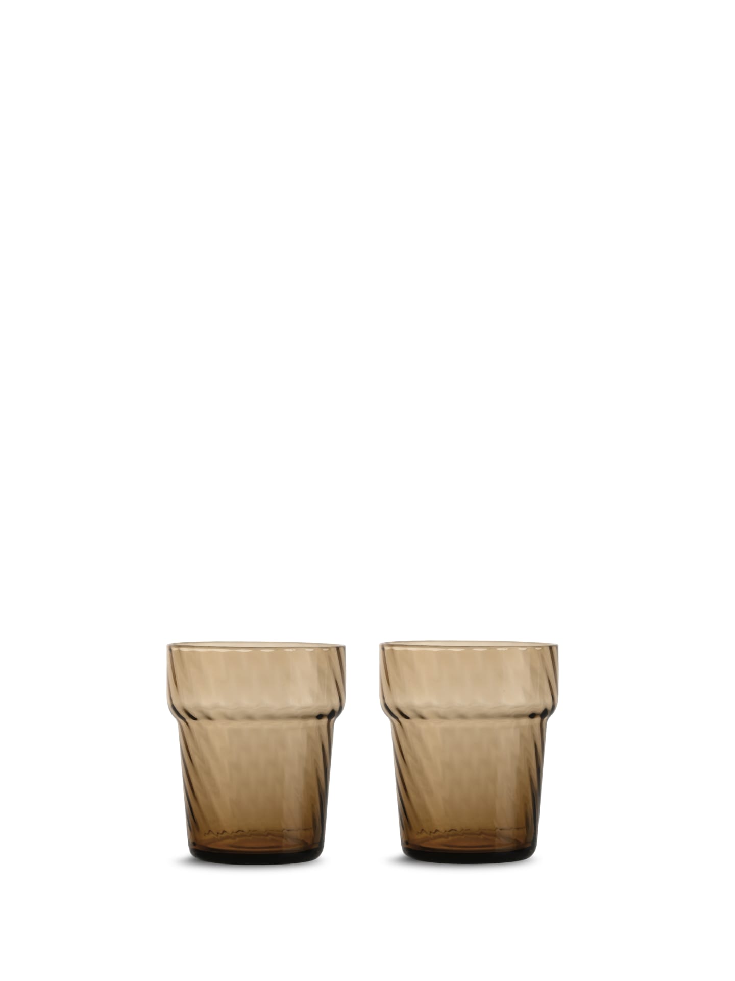 Short glass Opacity 2pcs/set
