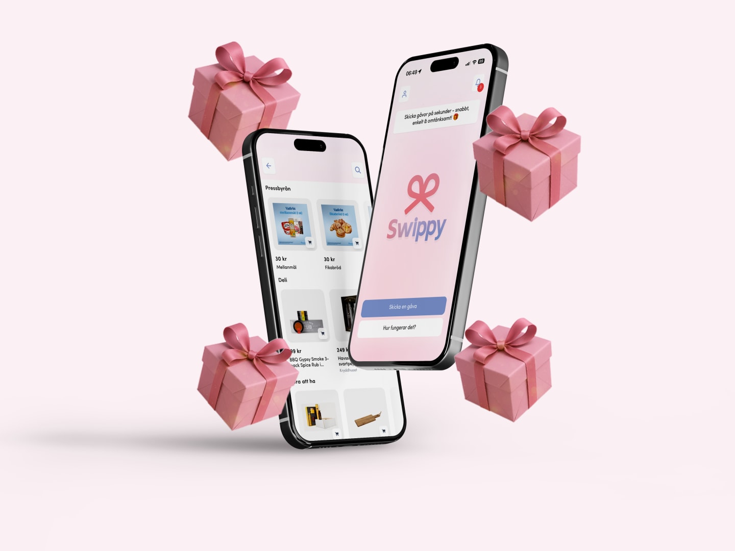 Swippy – skicka gåvor digitalt