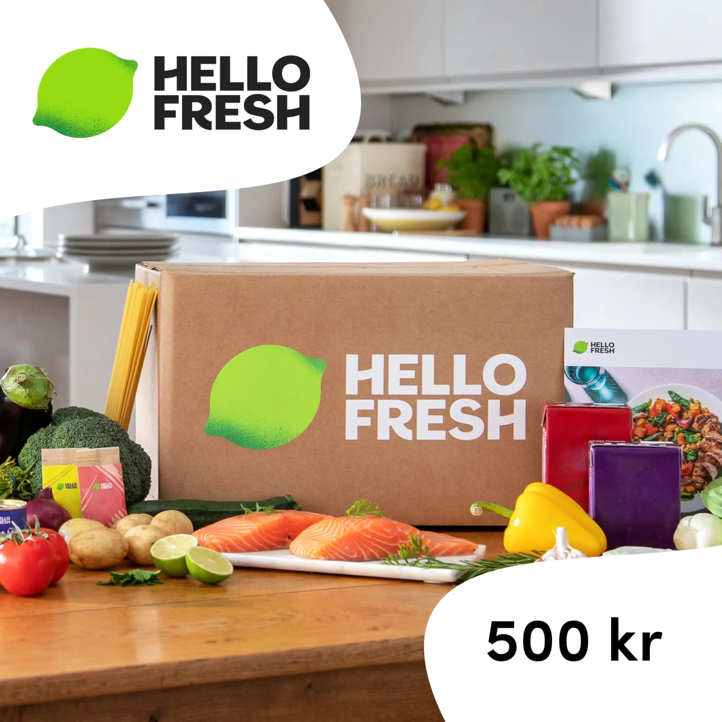 HelloFresh Presentkort - 500 kr