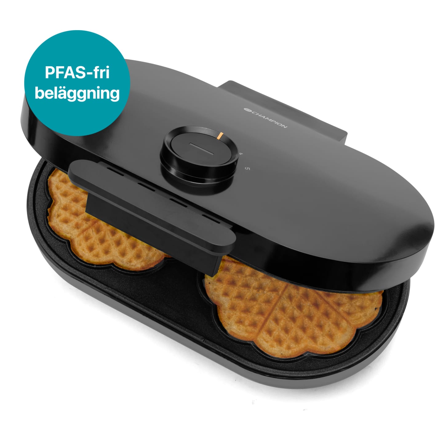 Waffle Maker Health Double 1600W VJ600 Black