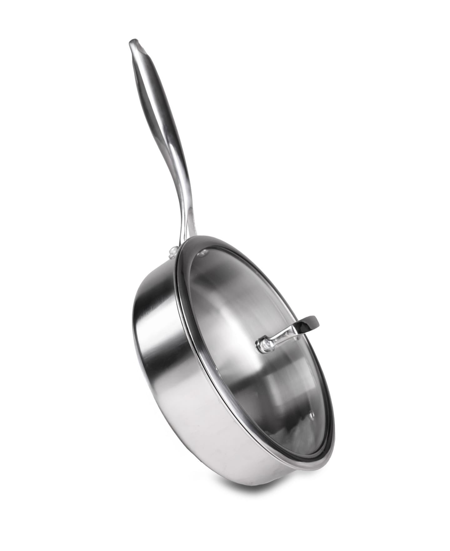 Triply Stainless Steel Sauteuse Pan