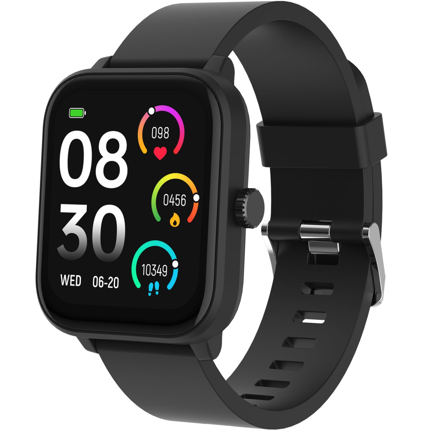 Smartklocka GPS IP68 Hälsokoll SWG-155B Svart