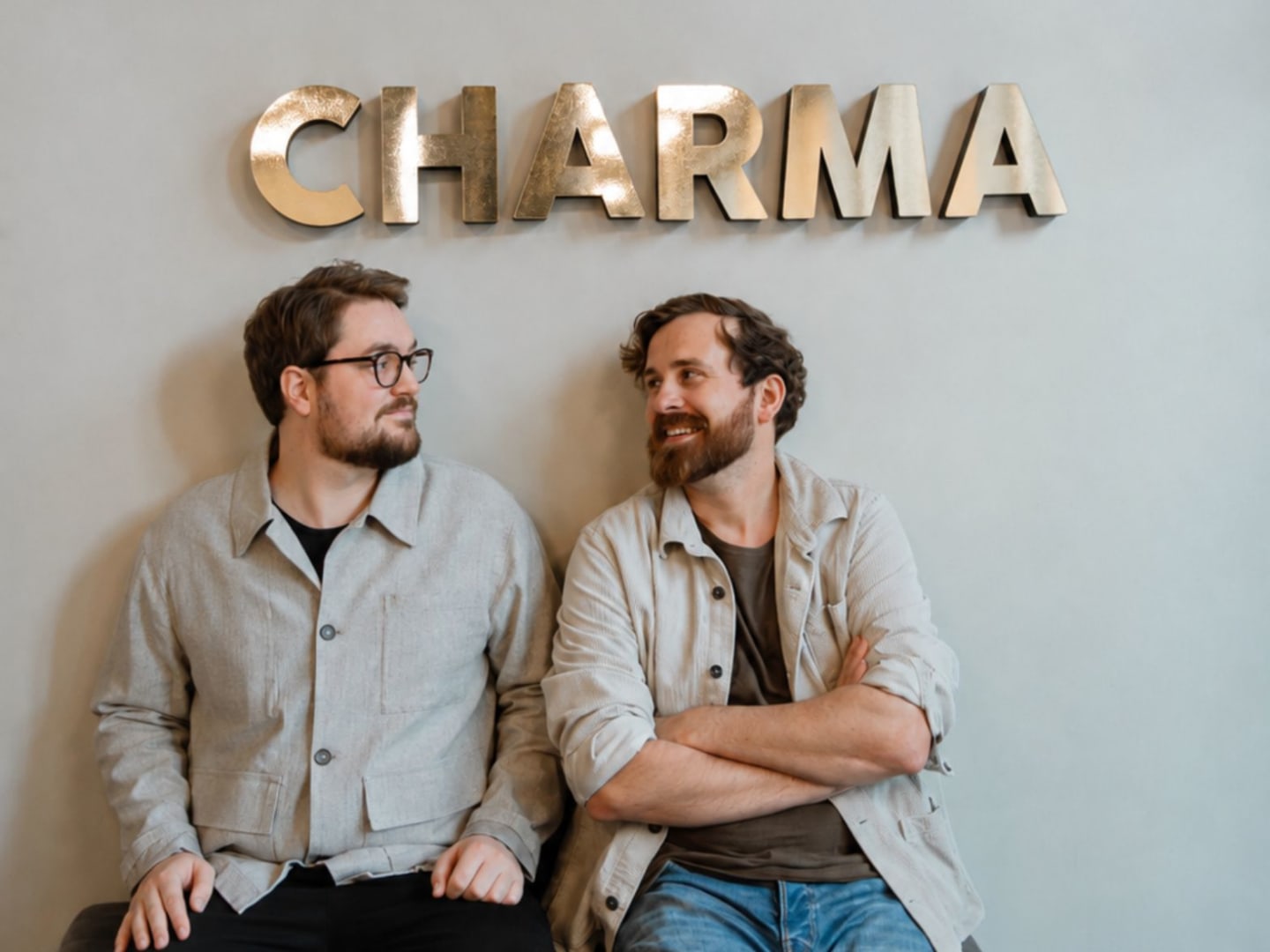 Jonas Theodor och Marcus Andelius, grundare av Charma