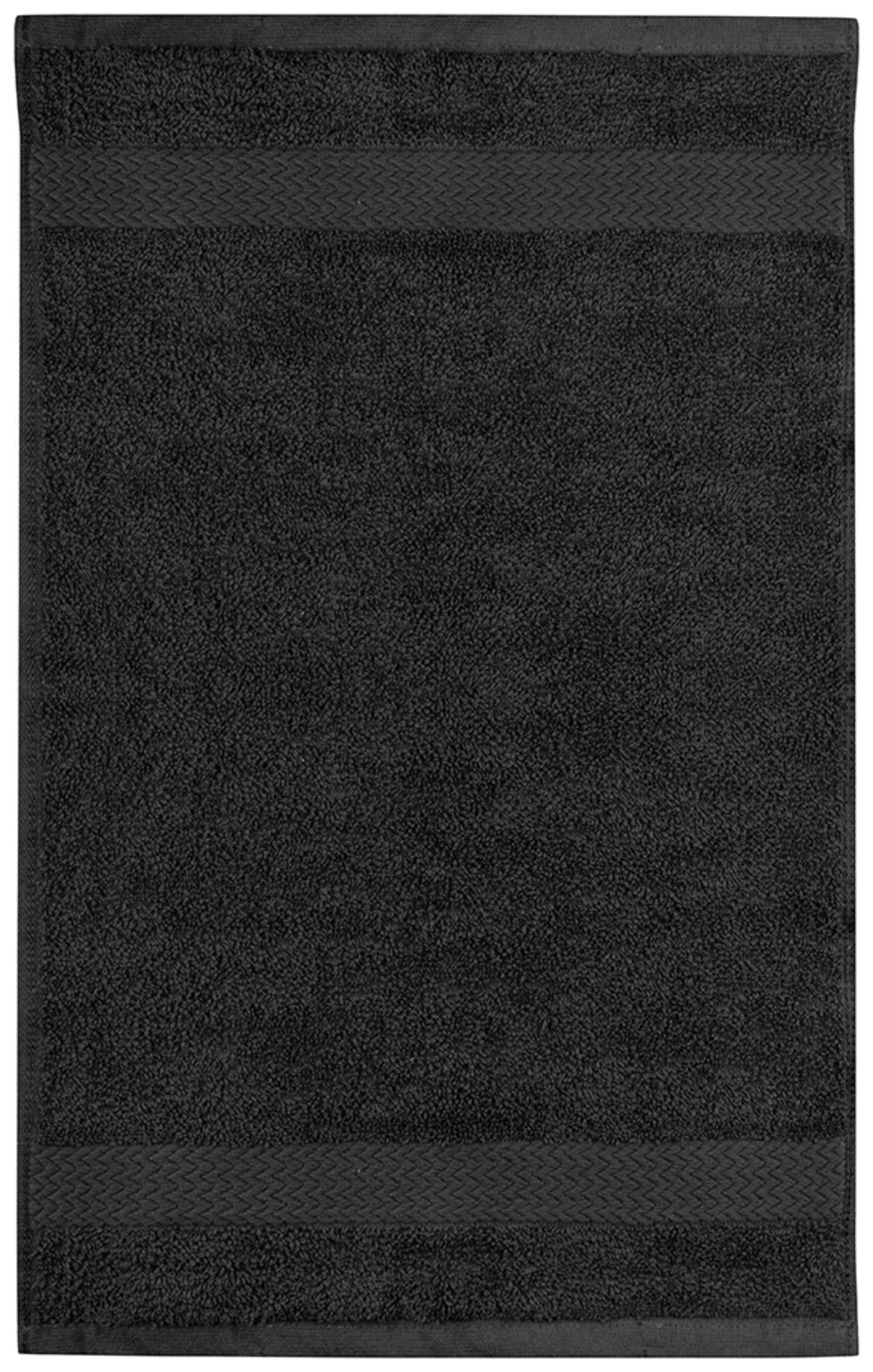 Queen Anne Frotté Svart 50x70