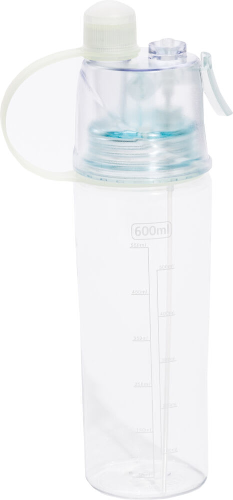 Water Bottle w Spray SS17 Vit