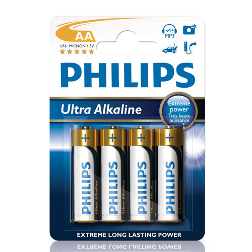 Ultra Alkaline AA 4-pack