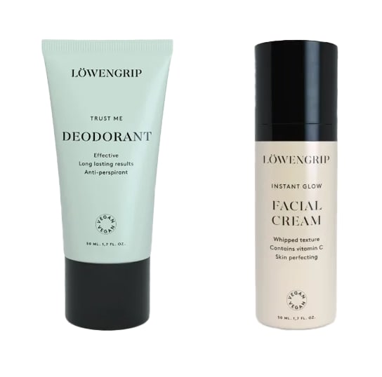 Skänk till Stadsmissionen, LÖWENGRIP Trust Me Deodorant & Instant Glow Facial Cream
