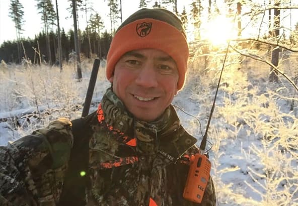 Johan Bollman, grundare av Jaktpresenter.se