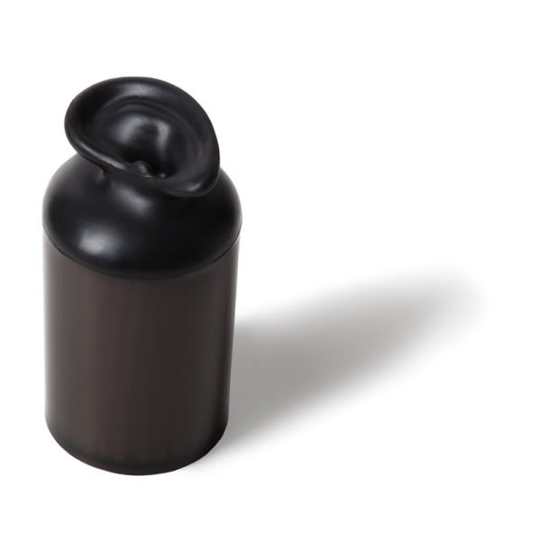 OPBEVARING TIL VATPINDE - EAR CONTAINER (SORT)