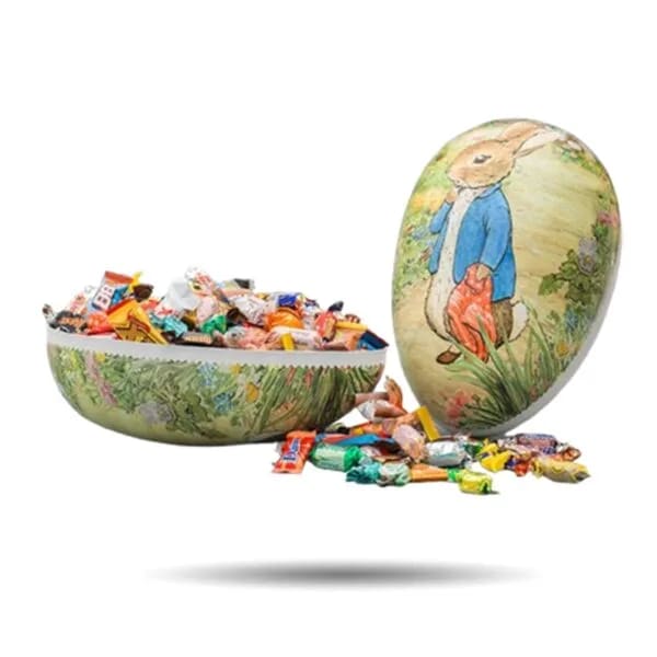 Påskägg Beatrix Potter med godis, 1.6 kg