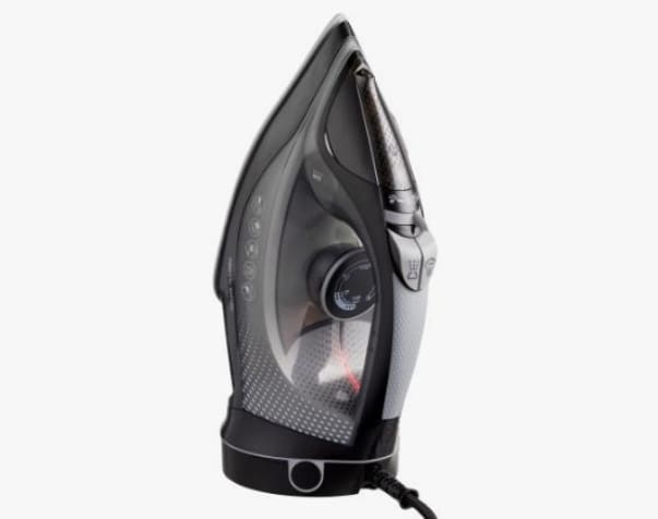 Sladdlöst ångstrykjärn 2400 watt Svart/Grå