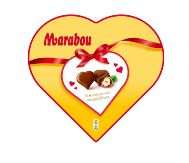 Marabou nougathjärtan