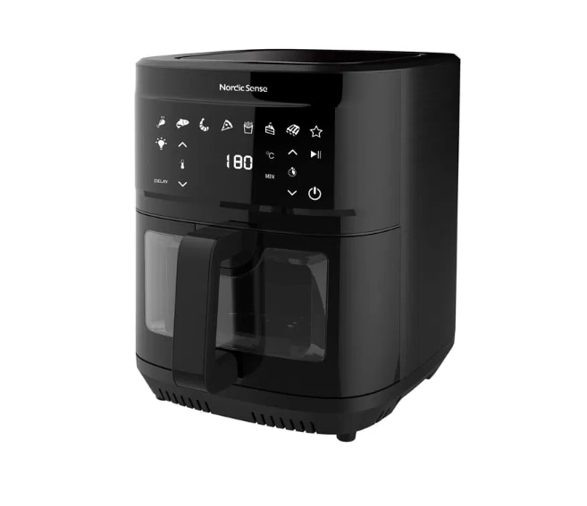 Airfryer 9 liter 2000 watt Sort