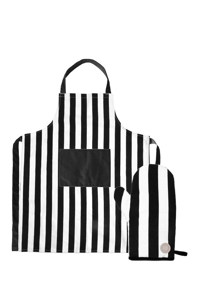 Aron forklæde & grillhandske sæt