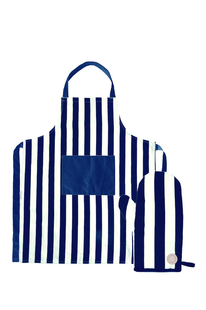 Aron forklæde & grillhandske sæt