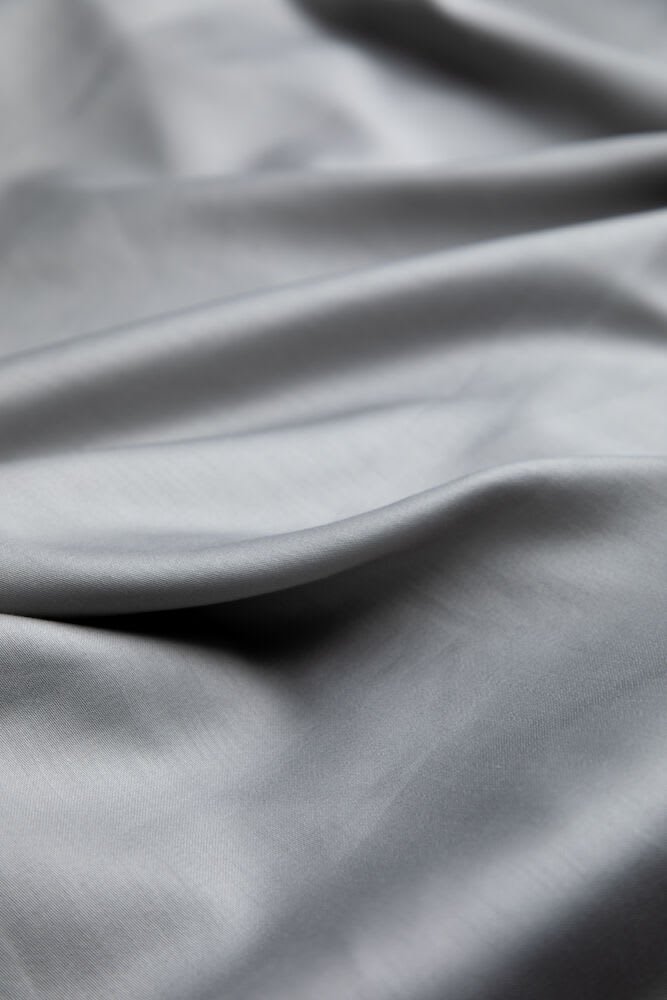 Satin pillowcase gray 50x60