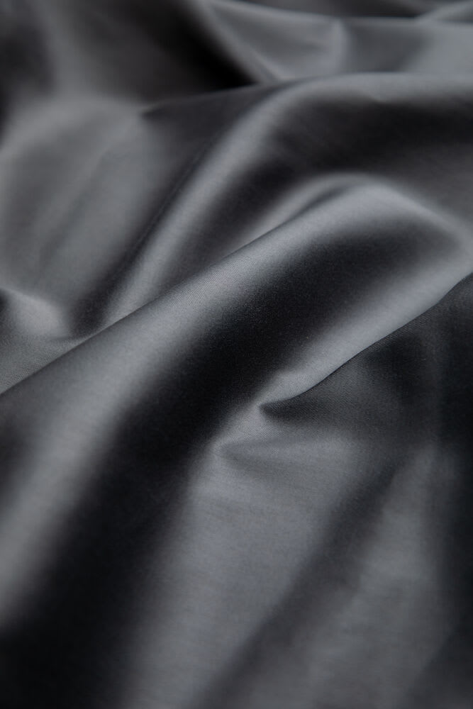 Pudebetræk Satin 50X60 Mørkegrå