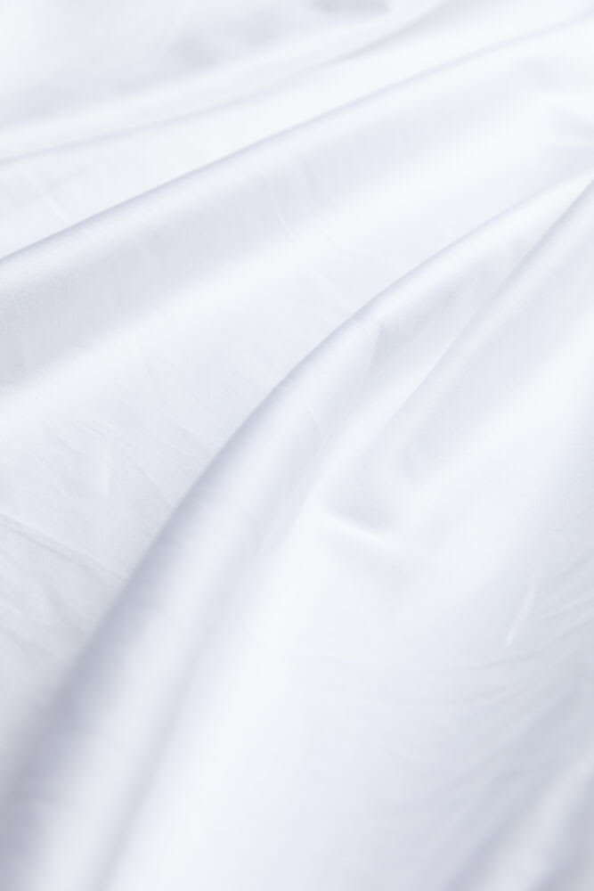 Dra-på-lakan Vit 105x200 Satin