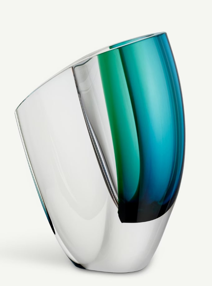Mirage vase grøn/blå
