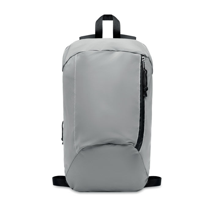 Backpack in reflective material