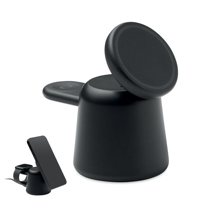 3 i 1 trådløs oplader 15W
