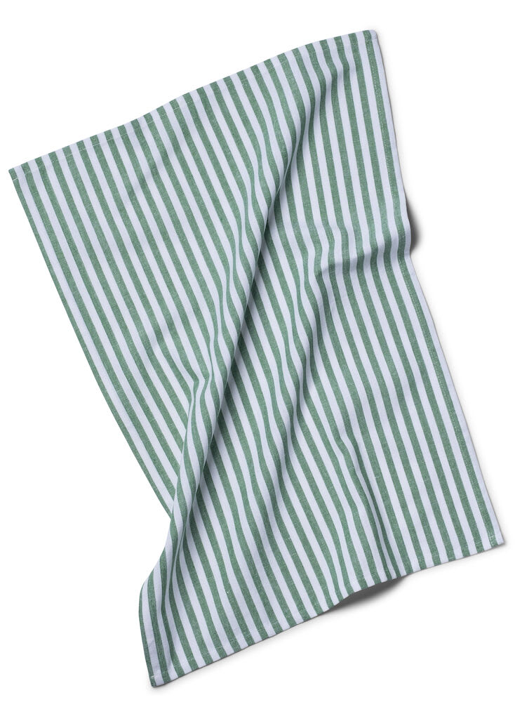 Kitchen T Stripe Recycled Grön