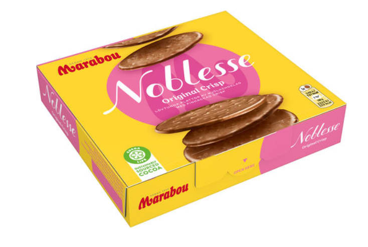 Original Crisp Noblesse Box, Marabou. 150g