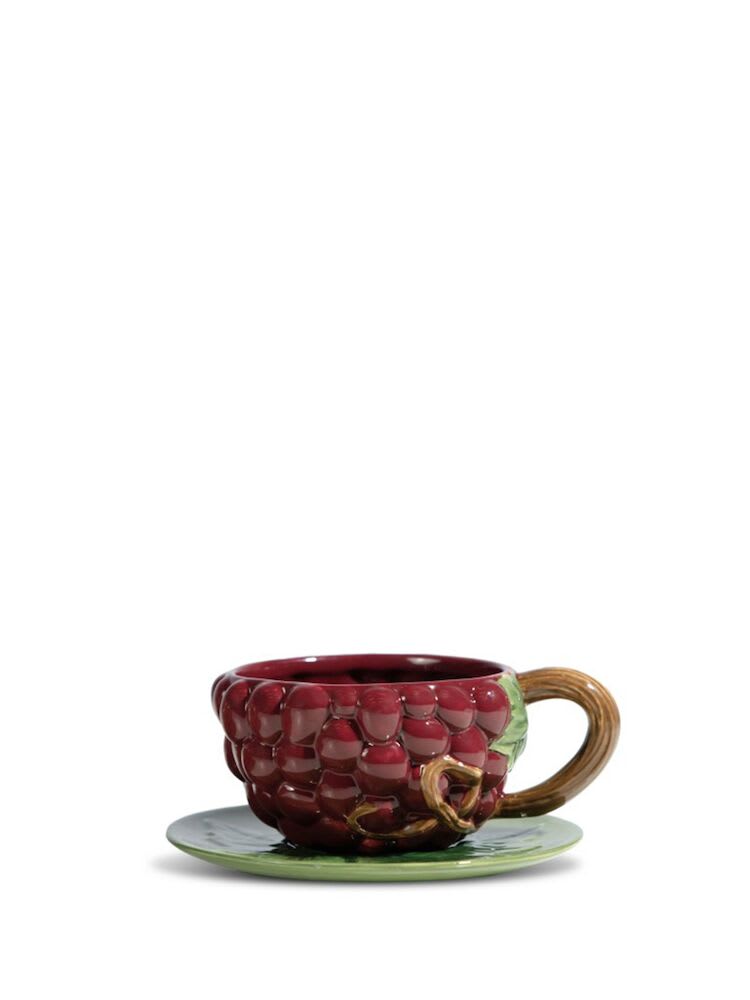 Cup and plate Grape