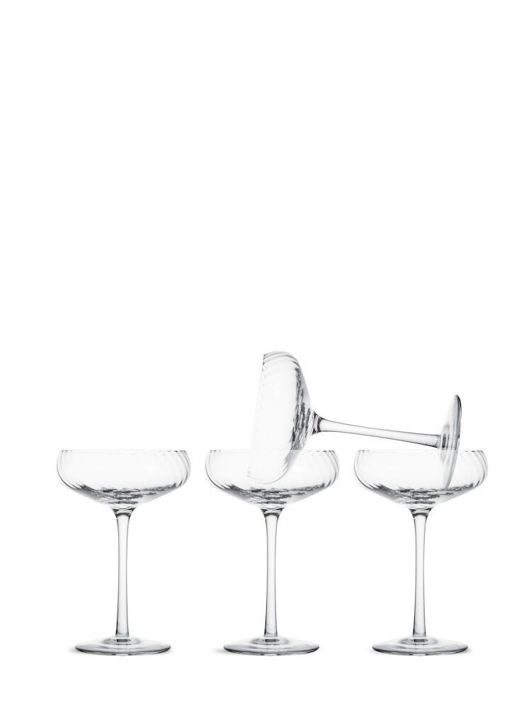 Champagne saucer Opacity 4pcs/set