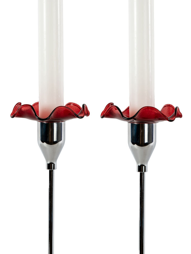 Viva candle cuff, 2-pcs