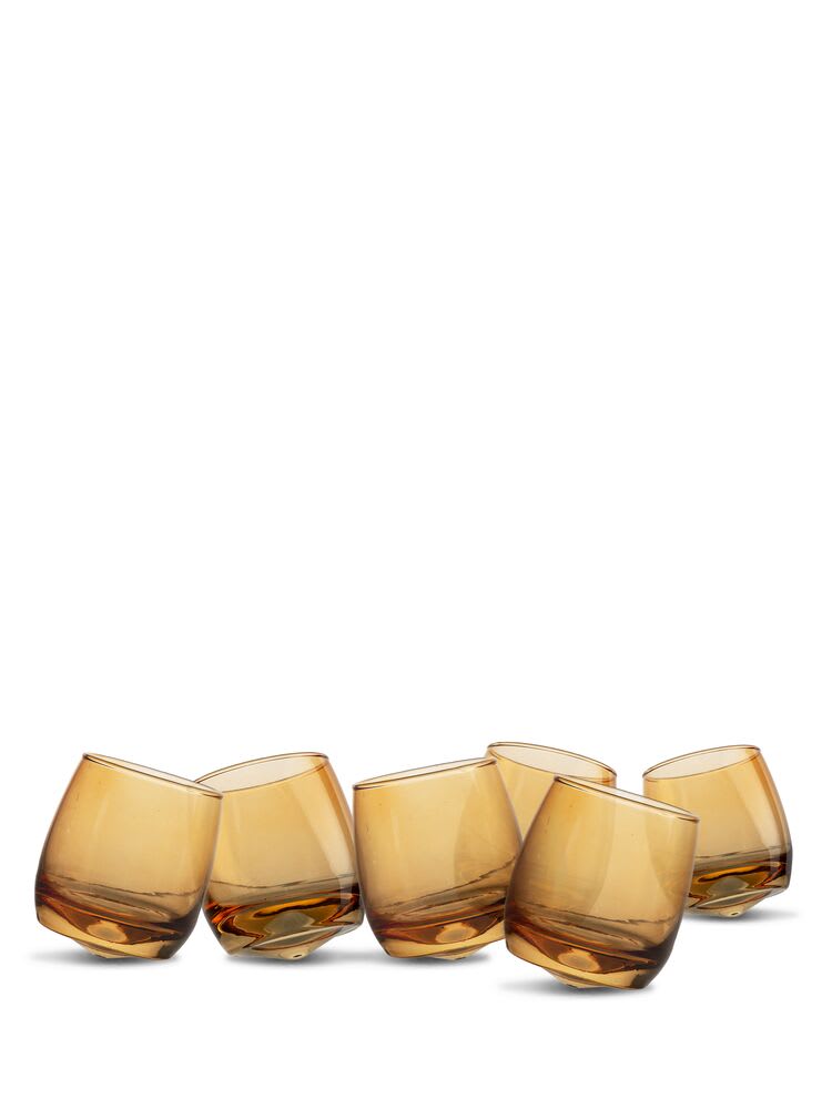 Glas med rund bund, 6-pak